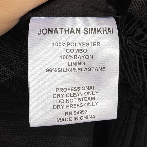 Jonathan Simkhai Lace and Tulle Mini Dress small - Picture 10 of 14